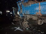 Schwerer Unfall auf der B 4 (Foto: BFW Nordhausen)