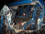 Schwerer Unfall auf der B 4 (Foto: BFW Nordhausen)