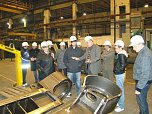 Besuch bei der Schachtbau GmbH (Foto: J. Seifert)