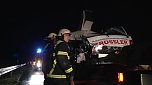 Crash auf der Autobahn (Foto: nnz-tv) Crash auf der Autobahn (Foto: nnz-tv)