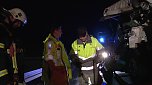 Crash auf der Autobahn (Foto: nnz-tv) Crash auf der Autobahn (Foto: nnz-tv)