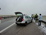 Unfall auf der Autobahn (Foto: nnz)