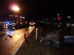 Unfall zwischen Nordhausen und Bielen (Foto: nnz)