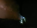 Osterfeuer angez&uuml;ndet (Foto: privat)