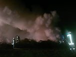 Osterfeuer angez&uuml;ndet (Foto: privat)