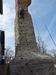 Kletterversuche (Foto: Karl-Heinz Herrmann)