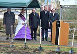 Kurparkerweiterung mit Spatenstich begonnen (Foto: Karl-Heinz Herrmann)