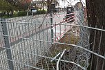 Durch Zaun geschossen (Foto: nnz)