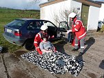 Mit Blaulicht durch Berka (Foto: Karl-Heinz Herrmann)