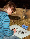 Kunst mit Ziegen (Foto: privat)