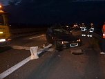 Crash auf der Autobahn (Foto: privat)