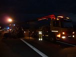 Crash auf der Autobahn (Foto: privat)