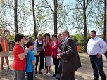 Mehr als nur Besuch (Foto: Karl-Heinz Herrmann)