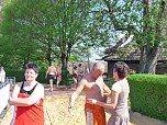 Fr&ouml;hlich angebadet (Foto: Karl-Heinz Herrmann)