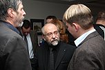Empfang in der Kalkh&uuml;tte (Foto: nnz)