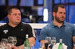 Zwei Kugelsto&szlig;er: Ralf Bartels (links) und Ryan Whiting (Foto: nnz)