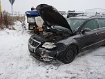 Schneemengen führten zu Unfällen (Foto: nnz) Schneemengen führten zu Unfällen (Foto: nnz)
