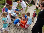 Sonnensegel f&uuml;r Bebraspatzen (Foto: Karl-Heinz Herrmann)