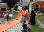 Sonnensegel f&uuml;r Bebraspatzen (Foto: Karl-Heinz Herrmann)