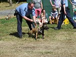 Polizeivorf&uuml;hrungen im Zeltlager der Johanniter (Foto: Ilka K&uuml;hn)