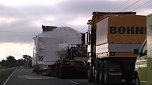 Schwerlasttransport liegengeblieben (Foto: nnz)