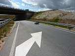 Unfall auf Zubringer (Foto: privat)