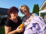 Gespr&auml;ch in der Goldenen Aue (Foto: privat)