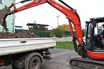 Wasserleitung wird repariert (Foto: nnz)