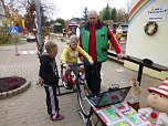 Spielerische Verkehrserziehung (Foto: D. Köhler) Spielerische Verkehrserziehung (Foto: D. Köhler)