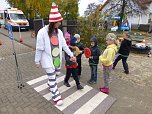 Spielerische Verkehrserziehung (Foto: D. Köhler) Spielerische Verkehrserziehung (Foto: D. Köhler)