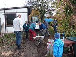 Garten wird behindertengerecht (Foto: Karl-Heinz Herrmann)