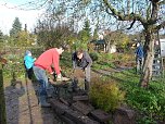 Garten wird behindertengerecht (Foto: Karl-Heinz Herrmann)