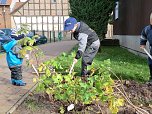 Kleine Entdecker am Werk (Foto: privat)