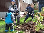 Kleine Entdecker am Werk (Foto: privat)