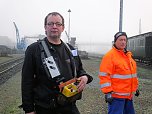Roll Out wird vorbereitet (Foto: Karin Lehmann)