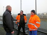 Roll Out wird vorbereitet (Foto: Karin Lehmann)