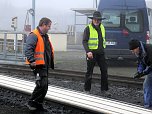 Roll Out wird vorbereitet (Foto: Karin Lehmann)