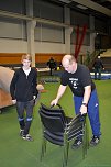 Vorbereitungen auf die Boxnacht (Foto: Karsten Thorhauer)