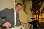 Vorbereitungen auf die Boxnacht (Foto: Karsten Thorhauer)