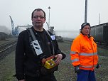 Lok-Luft geschnuppert (Foto: Karin Lehmann)