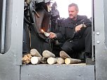 Lok-Luft geschnuppert (Foto: Karin Lehmann)