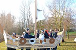 Eisbaden der FH Nordhausen (Foto: nnz-City Scout Sven G&auml;mkow)