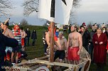Eisbaden der FH Nordhausen (Foto: nnz-City Scout Sven G&auml;mkow)