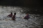 Eisbaden der FH Nordhausen (Foto: nnz-City Scout Sven G&auml;mkow)