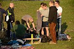 Eisbaden der FH Nordhausen (Foto: nnz-City Scout Sven G&auml;mkow)