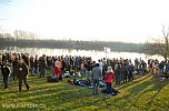 Eisbaden der FH Nordhausen (Foto: nnz-City Scout Sven G&auml;mkow)