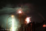 Feuerwerk &uuml;ber Sollstedt (Foto: Bernd Peter)