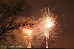 Feuerwerk &uuml;ber Sollstedt (Foto: Bernd Peter)