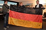 Eine Fahne verbindet (Foto: Karsten Thorhauer) Eine Fahne verbindet (Foto: Karsten Thorhauer)