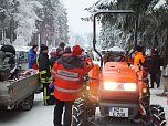 Schlittenhunderennen in Benneckenstein (Foto: Karin Lehmann, Peter Blei)